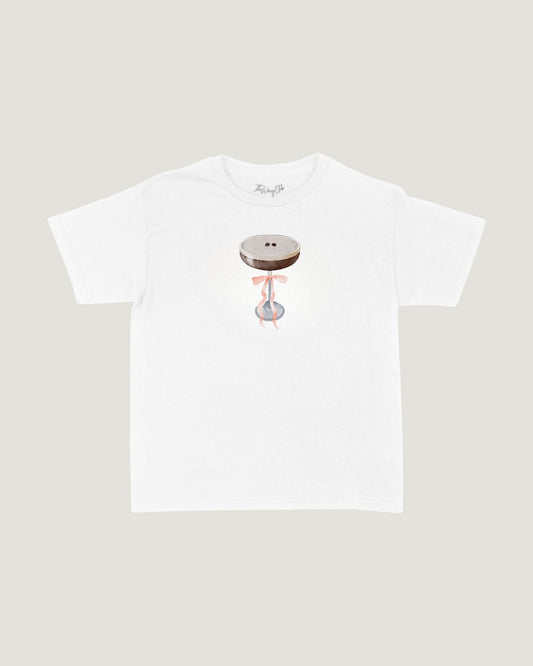 Martini & Mornings (baby_tee)