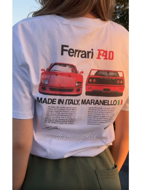 Ferrari F40 (Unisex) Regular Fit